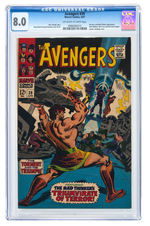 "THE AVENGERS" CGC PAIR.