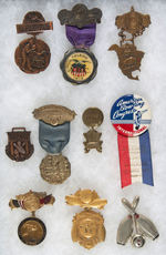 “AMERICAN BOWLING CONGRESS” & “INTERNATIONAL BOWLING ASSOCIATION” BADGES INCLUDING EARLY ISSUES.