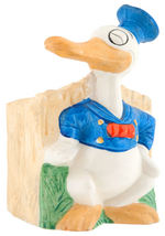 LONG-BILLED DONALD DUCK CERAMIC PLANTER.