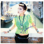 "MADONNA LIKE A VIRGIN" SIGNED RECORD ALBUM.