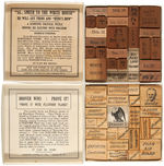 PAIR OF AL SMITH AND HERBERT HOOVER WOODEN CAMPAIGN PUZZLES.