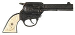 "LAW MAKER" 1950-51 BLACK FINISH CAP GUN BY KENTON.