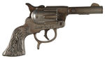 "BILLY THE KID" 1950 CAST IRON CAP GUN BY STEVENS.