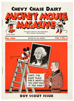 MICKEY MOUSE DAIRY PROMOTION MAGAZINE VOL. 1, NO. 4.