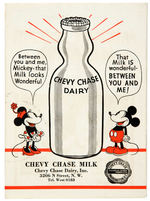 MICKEY MOUSE DAIRY PROMOTION MAGAZINE VOL. 1, NO. 4.