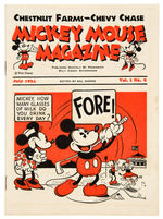 MICKEY MOUSE DAIRY PROMOTION MAGAZINE VOL. 1, NO. 9.