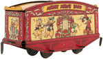 "MICKEY MOUSE CIRCUS TRAIN" ENGLISH SET BY WELLS O' LONDON.