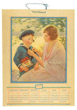 "ANDY GUMP BISCUITS" 1927 ADVERTISING CALENDAR.