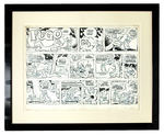 "POGO" SUNDAY STRIP ORIGINAL ART.