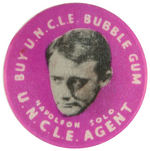 "BUY U.N.C.L.E. BUBBLEGUM" SOLO BUTTON.