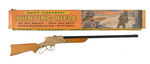 "DAVY CROCKETT 100 SHOT REPEATER HUNTING RIFLE" BOXED.