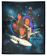 BATTLESTAR GALACTICA "SPACE WARS" MAGAZINE ORIGINAL COVER ART.