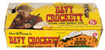 "WALT DISNEY'S DAVY CROCKETT" 5¢ VARIETY GUM CARD DISPLAY BOX.