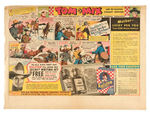 TOM MIX SECRET WRITING KIT WITH DECODER AND AD.