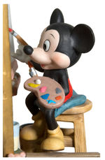 SELF-PORTRAIT MICKEY MOUSE LIMITED EDITION BISQUE SCULPTURE.