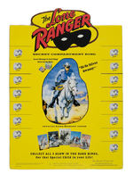 "THE LONE RANGER GLOW-IN-THE-DARK SECRET COMPARTMENT RING" LOT.