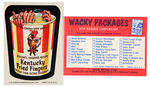 “WACKY PACKAGES 8TH SERIES” SET.