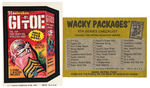 “WACKY PACKAGES 9TH SERIES” SET.