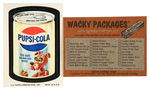 “WACKY PACKAGES 10TH SERIES” SET.