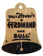 "FERDINAND THE BULL" COMPOSITION DOLL BY KNICKERBOCKER WITH TAG.