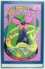 "FANTASIA" PSYCHEDELIC VERSION  WINDOW CARD.