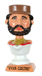 "VIVA CASTRO" FIDEL IN TOILET BOBBING HEAD.