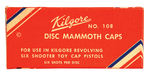 “KILGORE DISC MAMMOTH CAPS” FULL BOX.