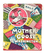 "MOTHER GOOSE IN WASHINGTON" SATIRICAL HARDCOVER ON FDR AND THE NEW DEAL.