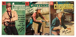 TY HARDIN SIGNED "CHEYENNE" COMIC BOOK TRIO.