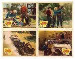 ROY ROGERS "SPOILERS OF THE PLAINS" LOBBY CARD SET.