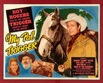 ROY ROGERS "MY PAL TRIGGER" SIGNED TITLE CARD.