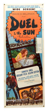 "DUEL IN THE SUN" INSERT POSTER.