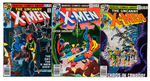 "THE X-MEN" RUN OF 10 ISSUES 111-120.