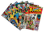 "THE X-MEN" RUN OF 10 ISSUES 111-120.