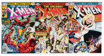 "THE X-MEN" RUN OF 10 ISSUES 122-131.