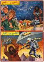 "LOST IN SPACE" TRAY PUZZLE PAIR.