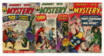 "JOURNEY INTO MYSTERY STARRING THE MIGHTY THOR" LOT OF SIX ISSUES.