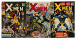 "THE X-MEN" SILVER AGE LOT OF SIX ISSUES.