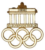 1936 BERLIN OLYMPICS PIN.