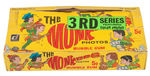 "THE MONKEES" DONRUSS THIRD SERIES GUM CARD NEAR SET W/DISPLAY BOX & WRAPPER.