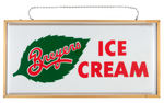 "BREYERS ICE CREAM" LIGHTED SIGN.