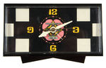 PETER MAX ELECTRIC CLOCK.