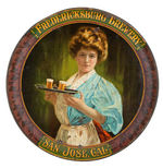 "FREDERICKSBURG BREWERY SAN JOSE, CAL" BEER TRAY.