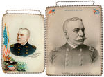 SPANISH AMERICAN WAR "ADMIRAL GEORGE DEWEY" PORTRAITS SIX PIECE FRAMED LOT.