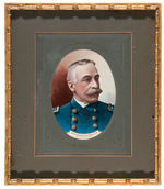 SPANISH AMERICAN WAR "ADMIRAL GEORGE DEWEY" PORTRAITS SIX PIECE FRAMED LOT.