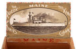 SPANISH AMERICAN WAR BATTLESHIP MAINE 12 PIECE LOT.