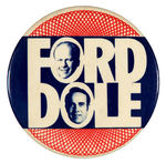 "FORD/DOLE" 4" SPIROGRAPH DESIGN 1976 JUGATE.