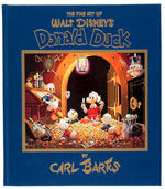 "THE FINE ART OF WALT DISNEY'S DONALD DUCK" HIGH QUALITY LIMITED EDITION BOOK SIGNED BY CARL BARKS.