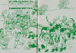 "A CHRISTMAS CAROL HOLIDAY GREETINGS FROM KING FEATURES SYNDICATE" PROMO BOOK W/HAL FOSTER ART COVER