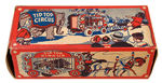 "TIP TOP CIRCUS" BOXED BANK.